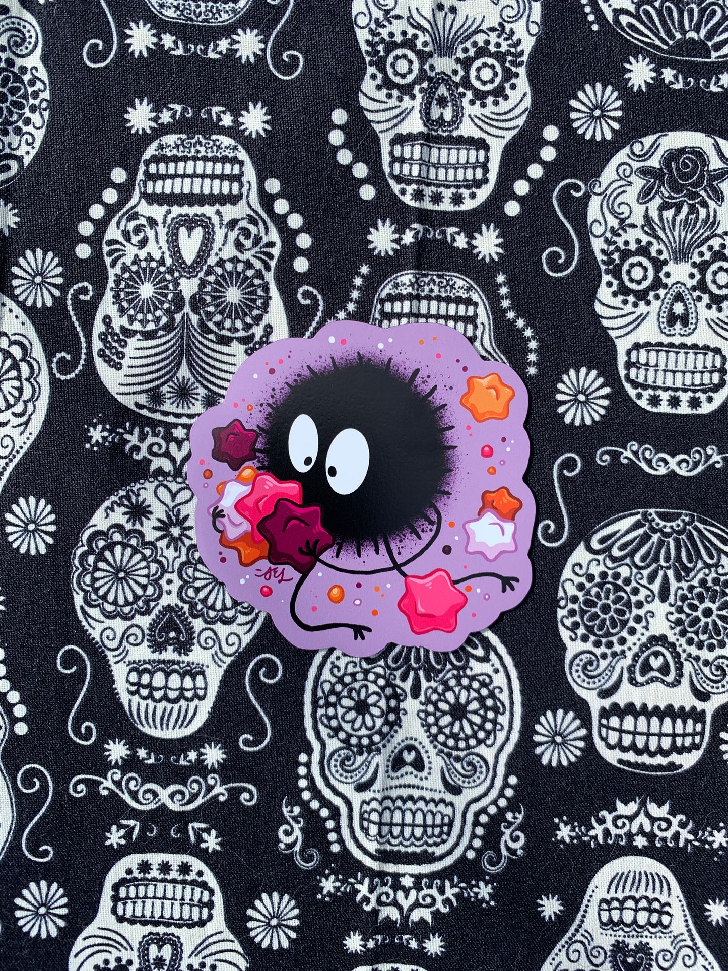 Lesbian Pride Soot Sprites ~ Studio Ghibli Magnets