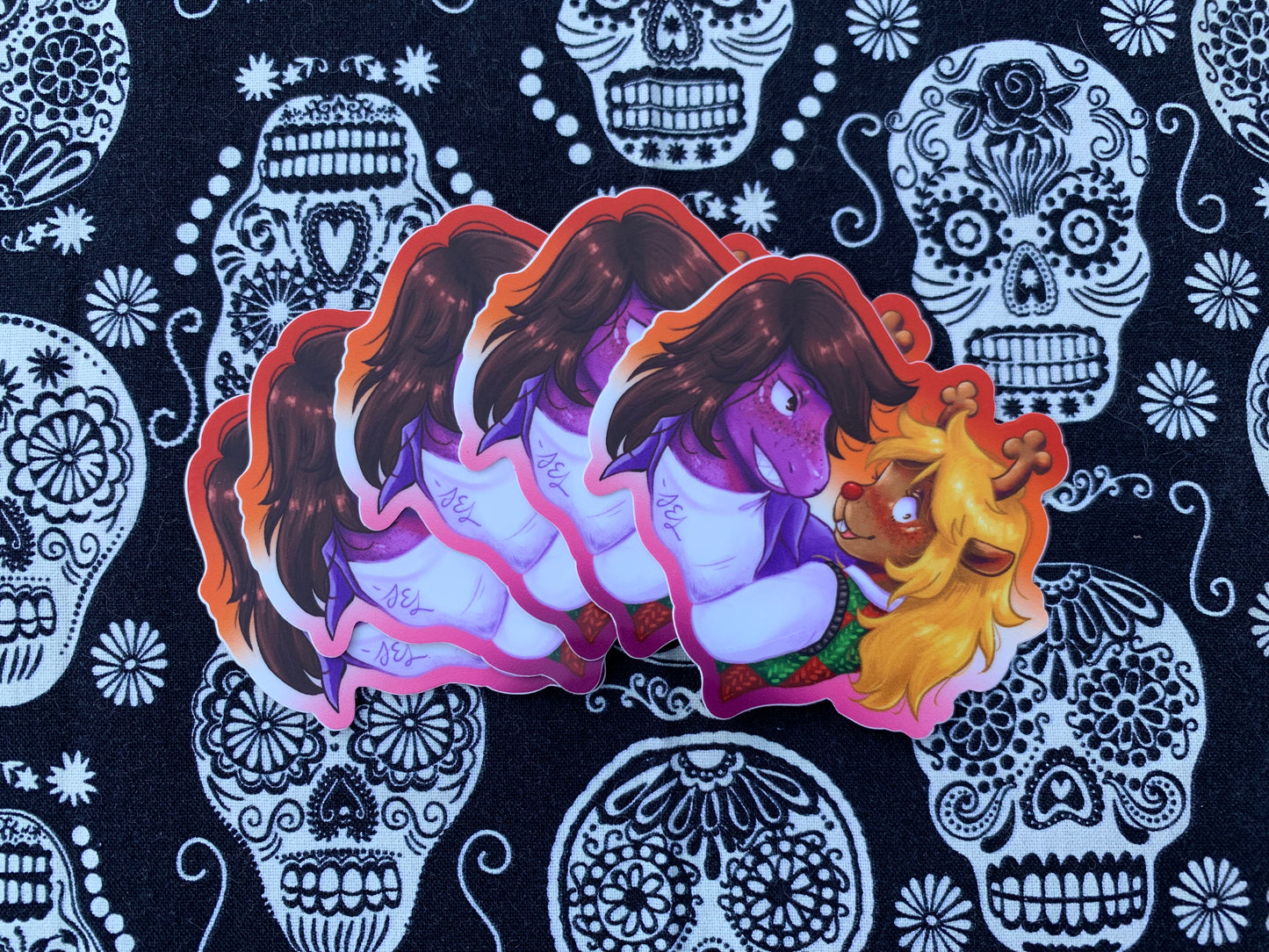 Susie & Noelle ~ Deltarune 3” Vinyl Stickers