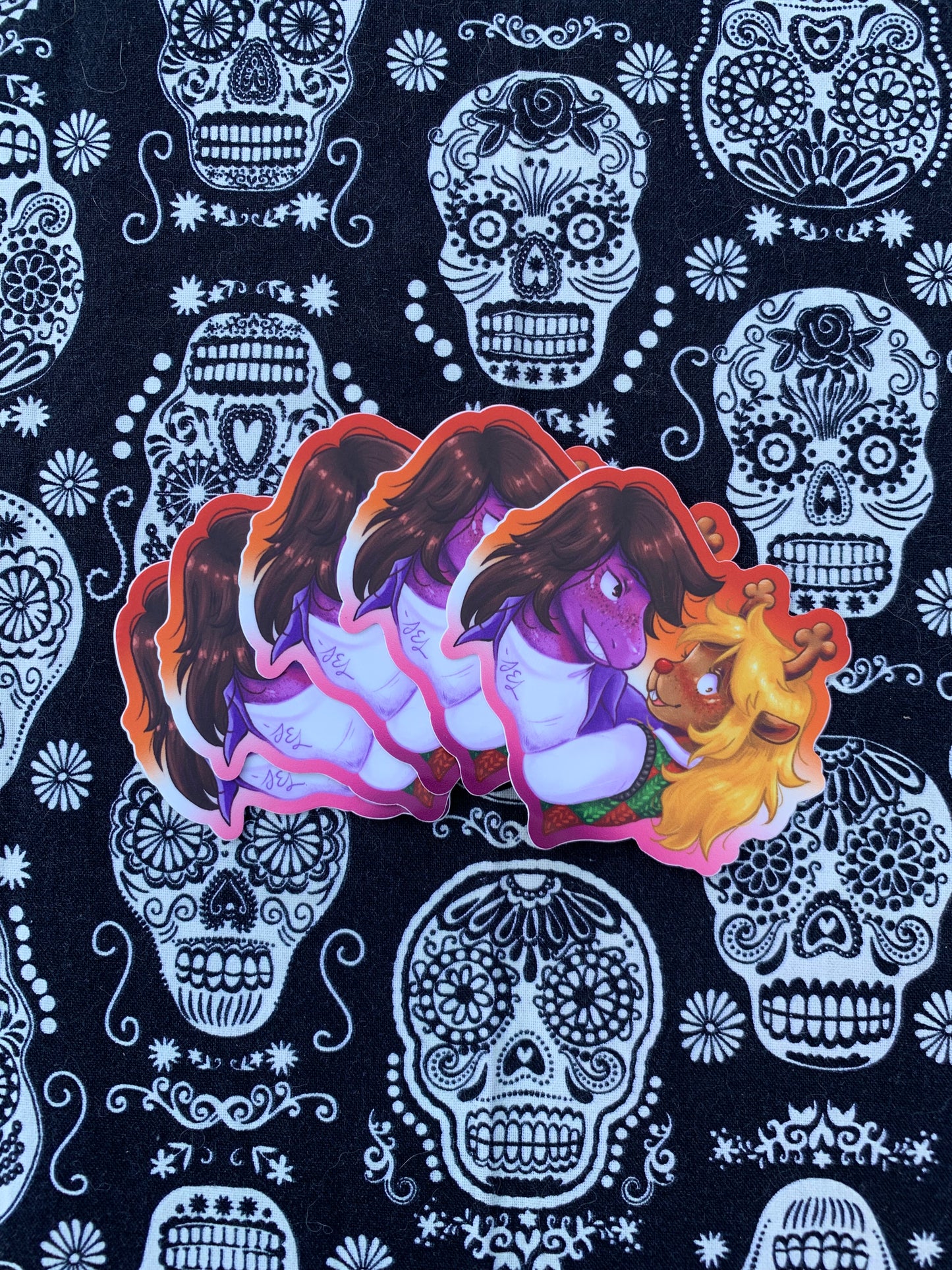 Susie & Noelle ~ Deltarune 3” Vinyl Stickers
