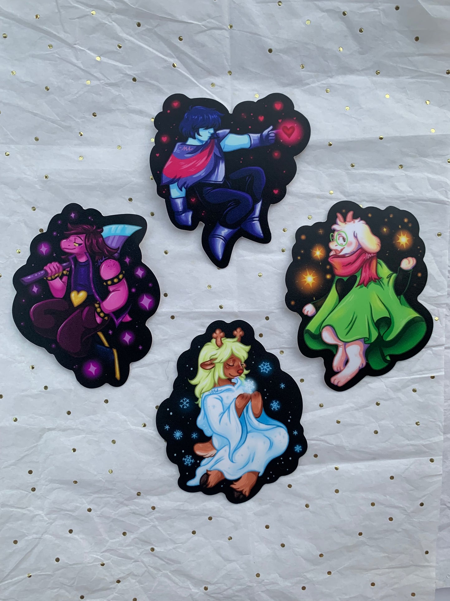 Deltarune ~ Vinyl Stickers