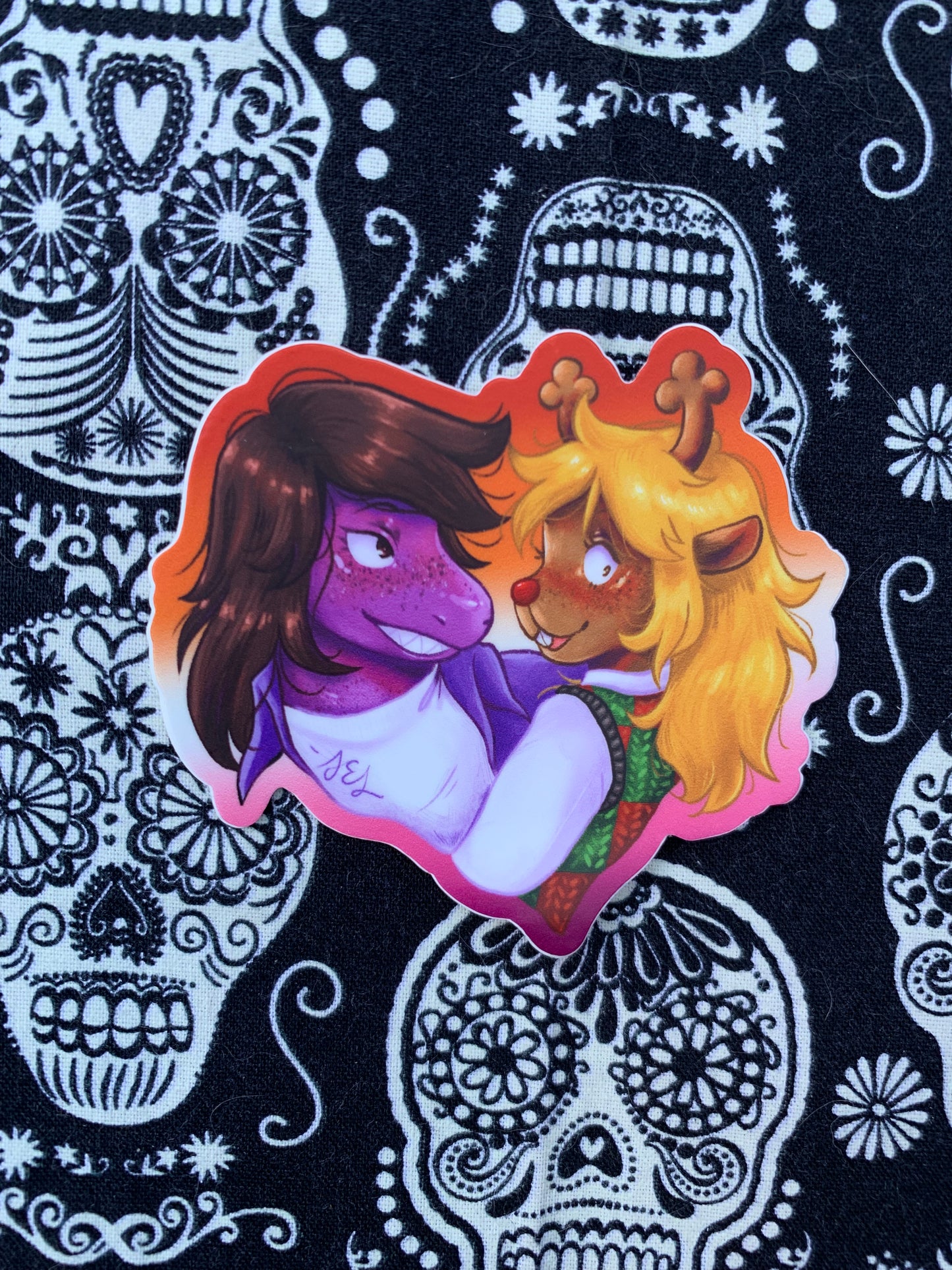 Susie & Noelle ~ Deltarune 3” Vinyl Stickers