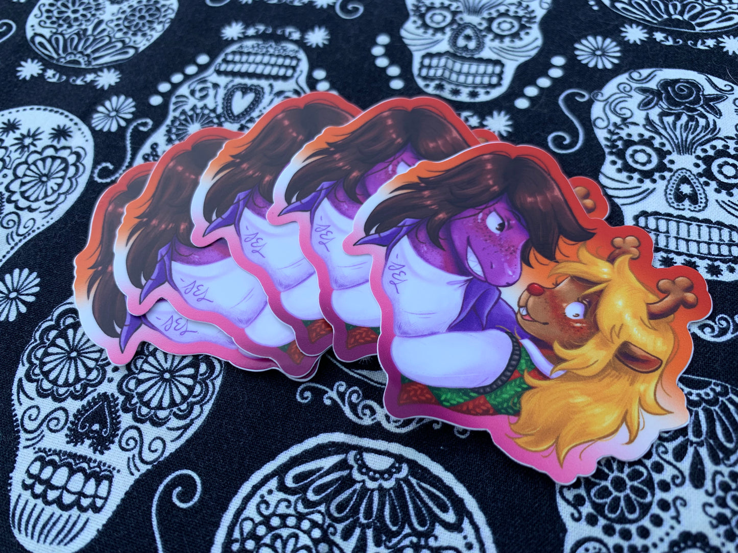 Susie & Noelle ~ Deltarune 3” Vinyl Stickers
