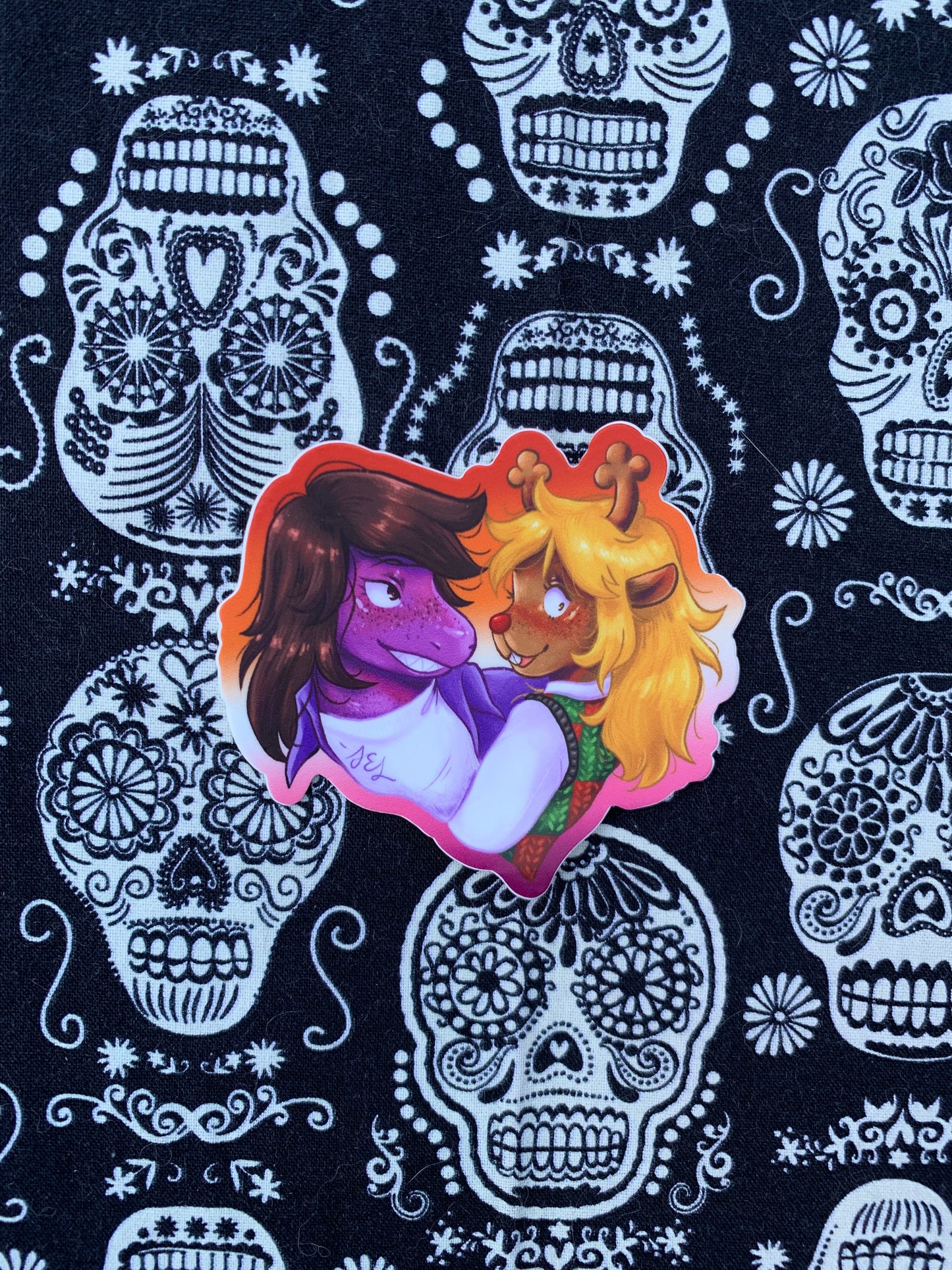 Susie & Noelle ~ Deltarune 3” Vinyl Stickers