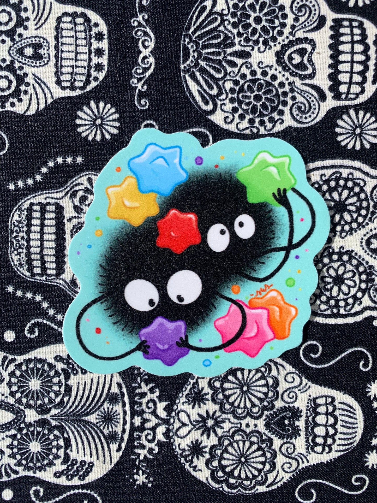 Gay Pride Soot Sprites ~ Studio Ghibli Stickers