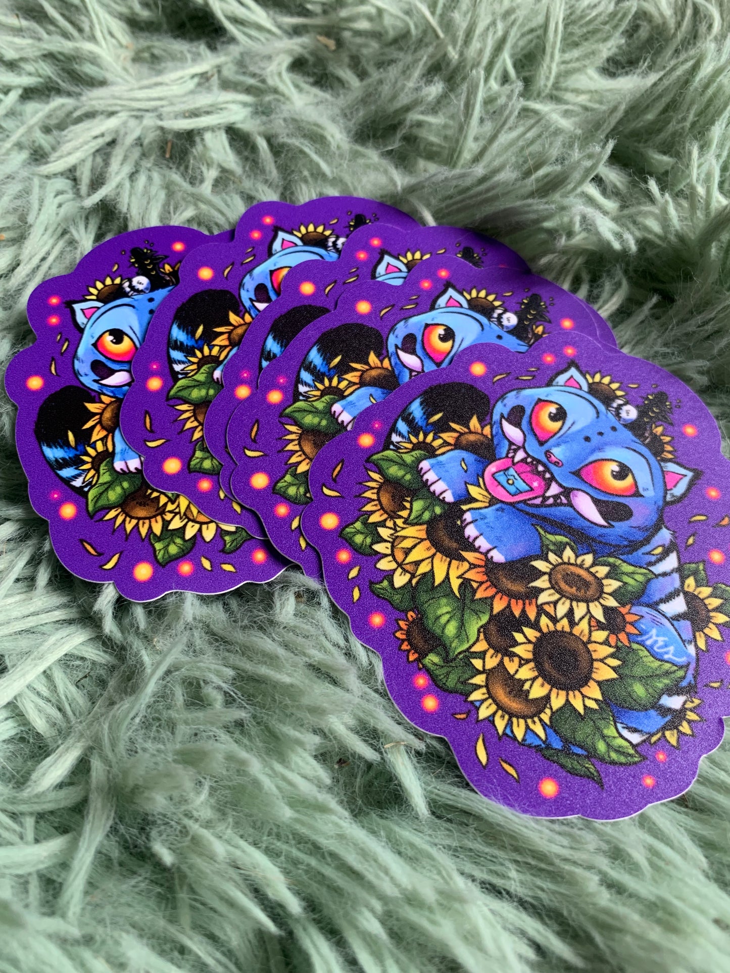 Tiger and Magpie / Derpy & Sussie ~ 3” K-Pop Demon Hunter Stickers
