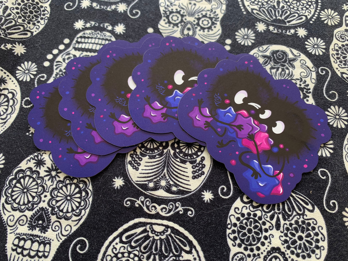 Bisexual Pride Soot Sprites ~ Studio Ghibli Magnets