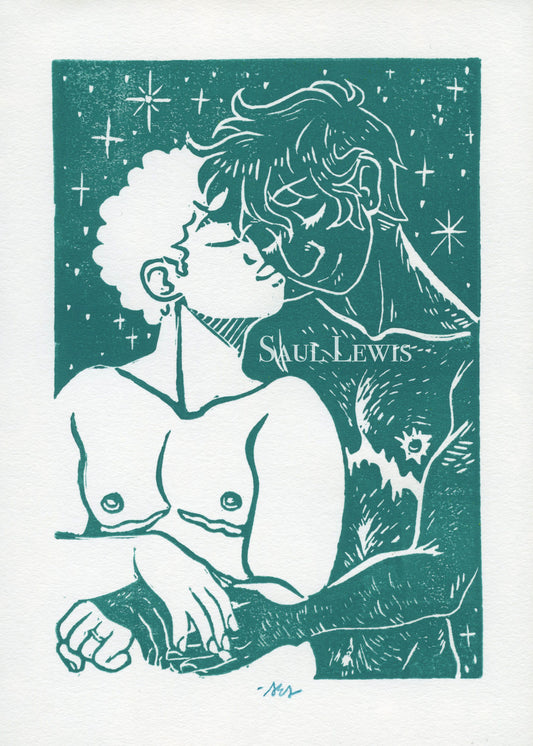 Starlight ~ Linocut Prints