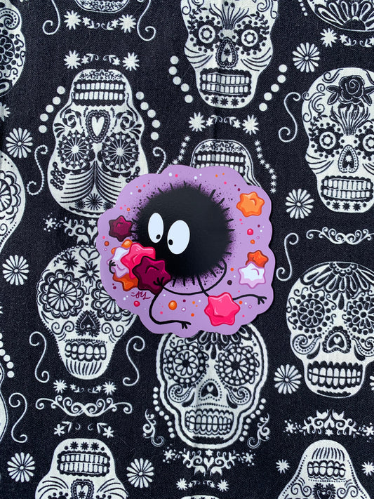 Lesbian Pride Soot Sprites ~ Studio Ghibli Magnets
