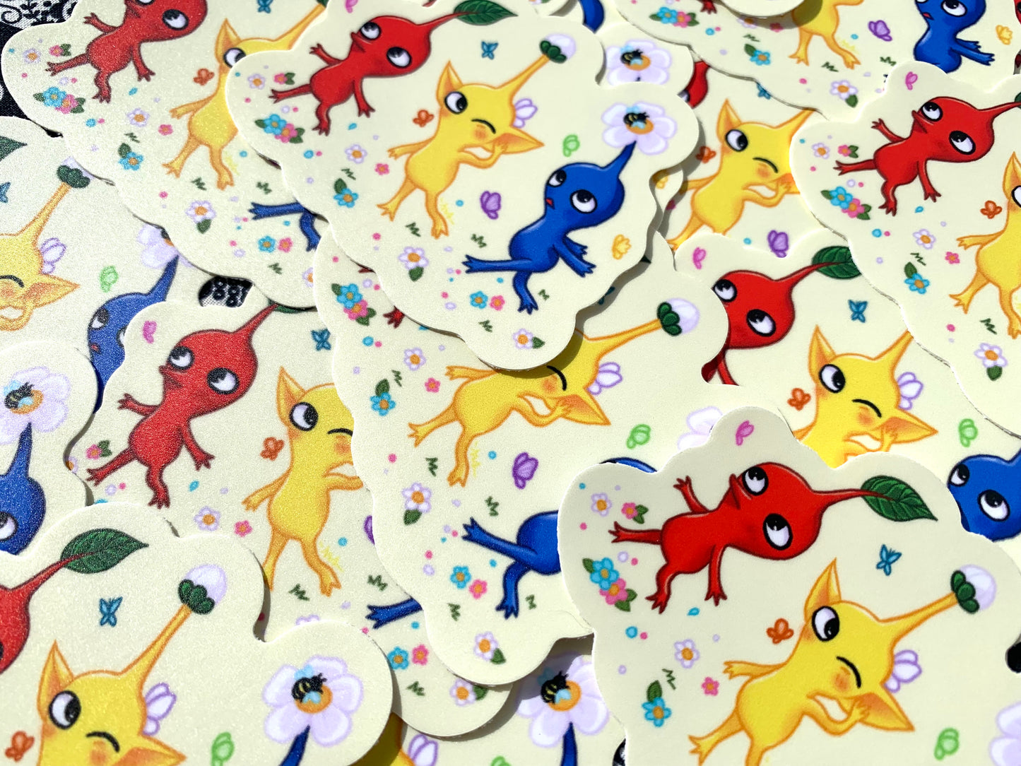 Pikmin Parade ~ Vinyl Stickers