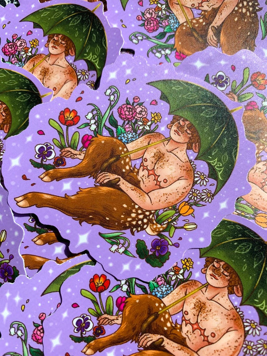 Spring Satyr ~ Stickers