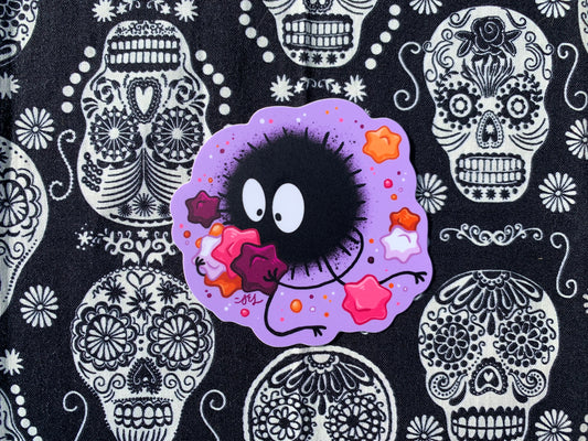 Lesbian Pride Soot Sprites ~ Studio Ghibli Stickers