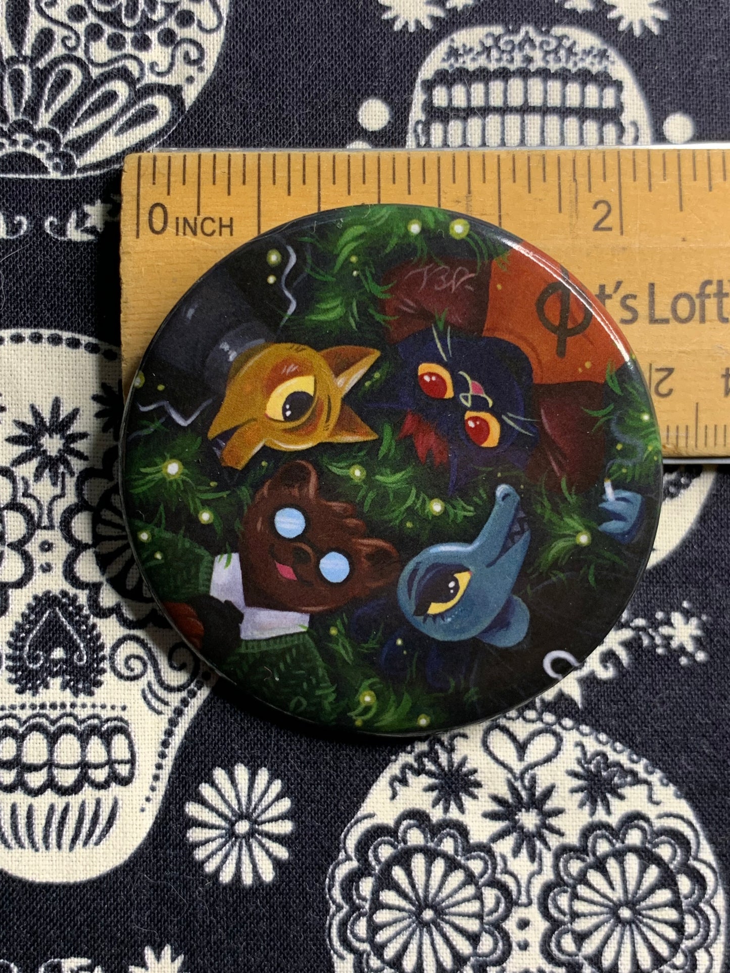 Stargazing & Fireflies~ Night in the Woods Pinback Buttons