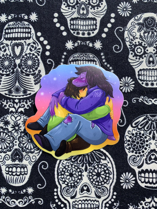 Kris & Susie ~ Deltarune Stickers