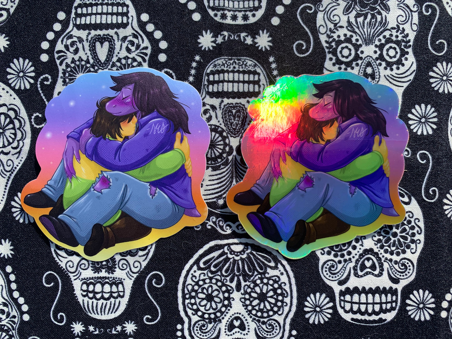 Kris & Susie ~ Deltarune Stickers