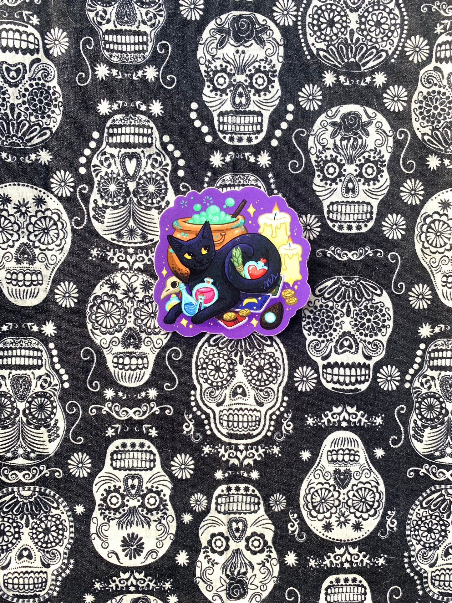 Witchy Cat ~ Stickers