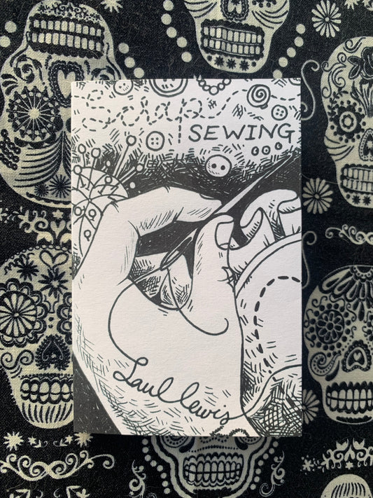Scrap Sewing ~ Art Zine