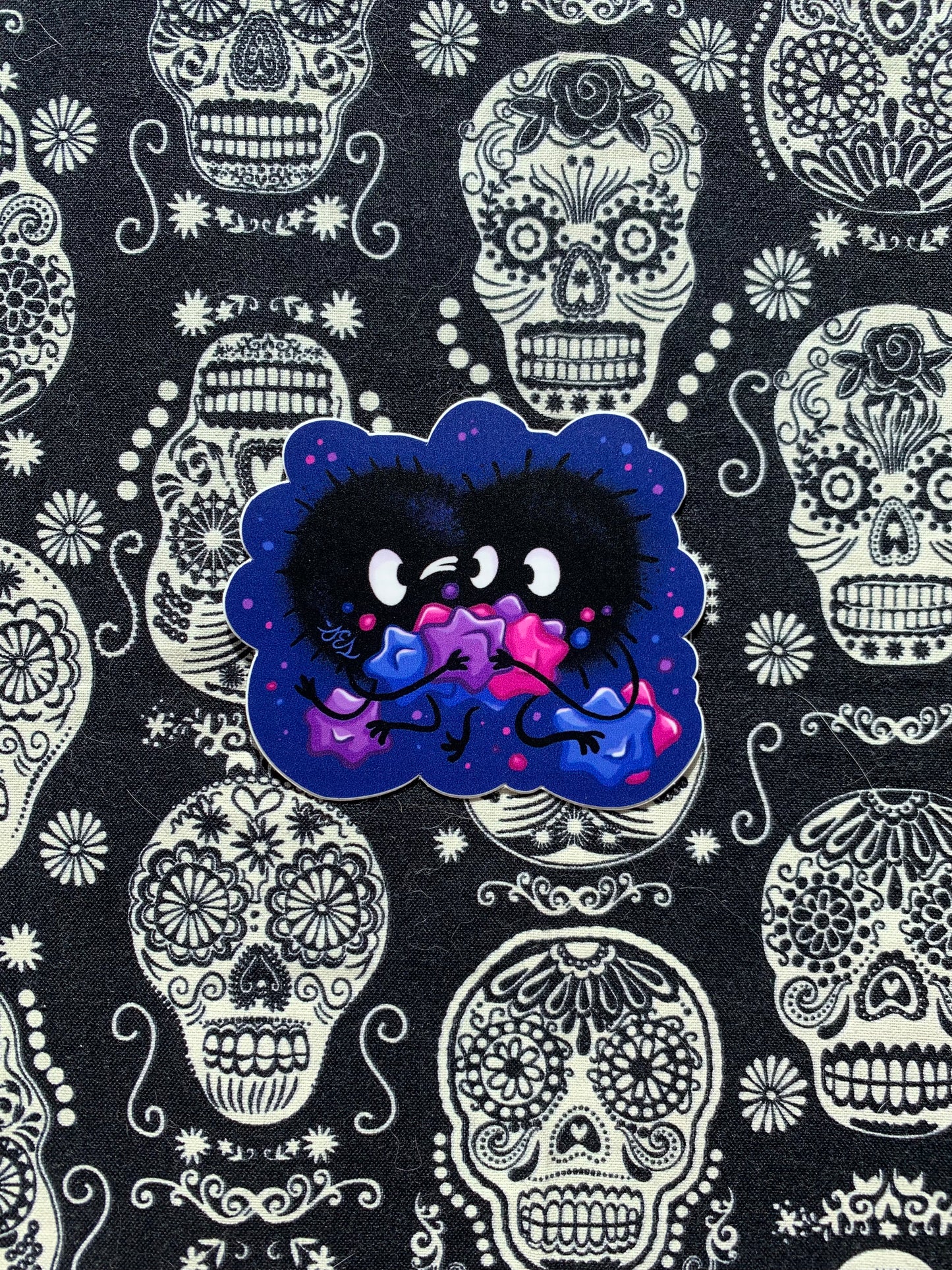 Bisexual Pride Soot Sprites ~ Studio Ghibli Stickers