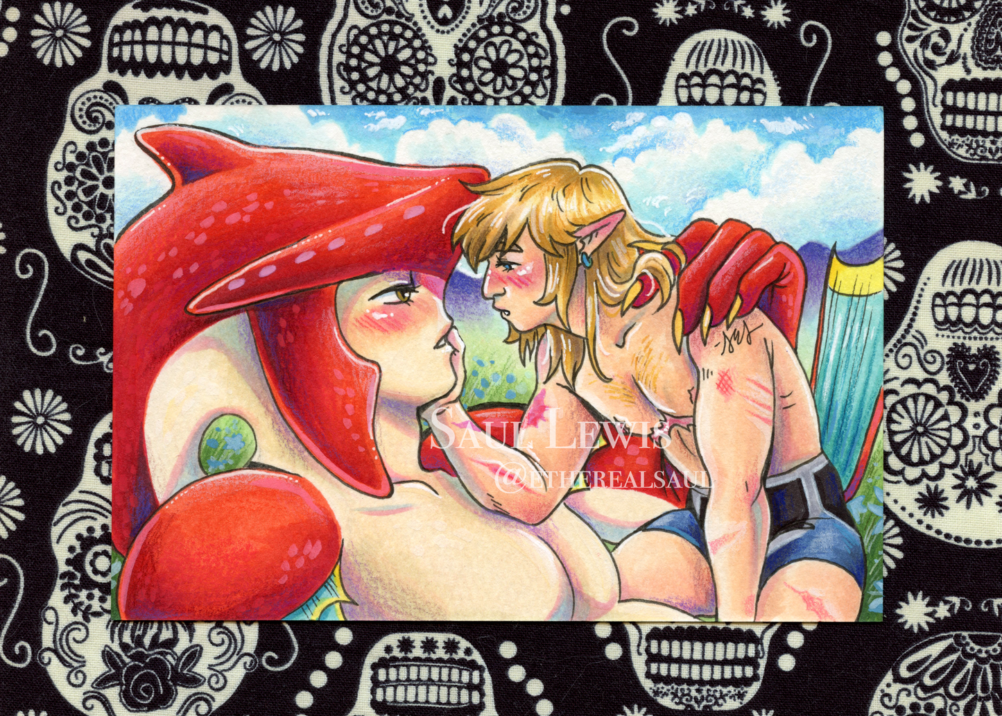 Hyrule Field ~ Original Sidlink Marker Drawing