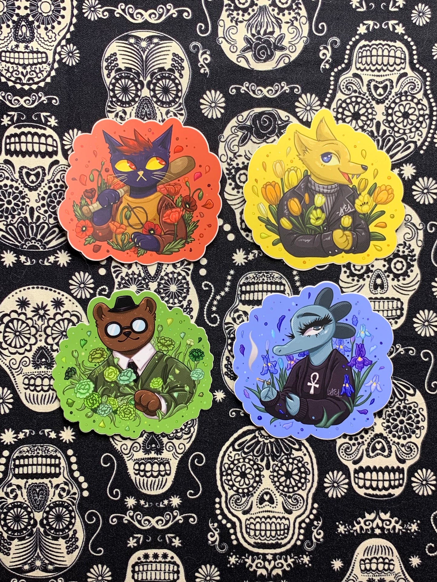 Night in the Woods ~ Vinyl Stickers