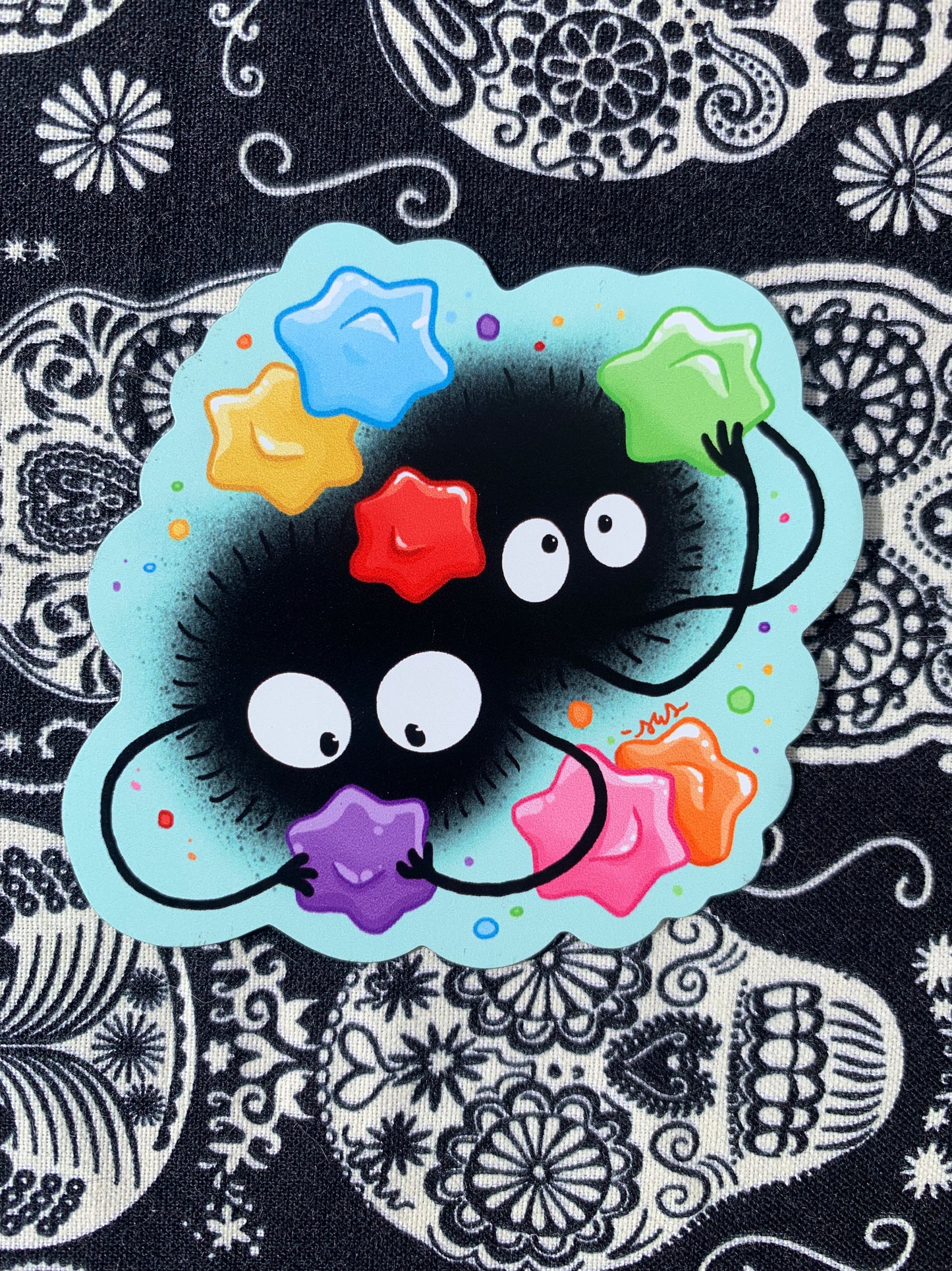 Gay Pride Soot Sprites ~ Studio Ghibli Magnets