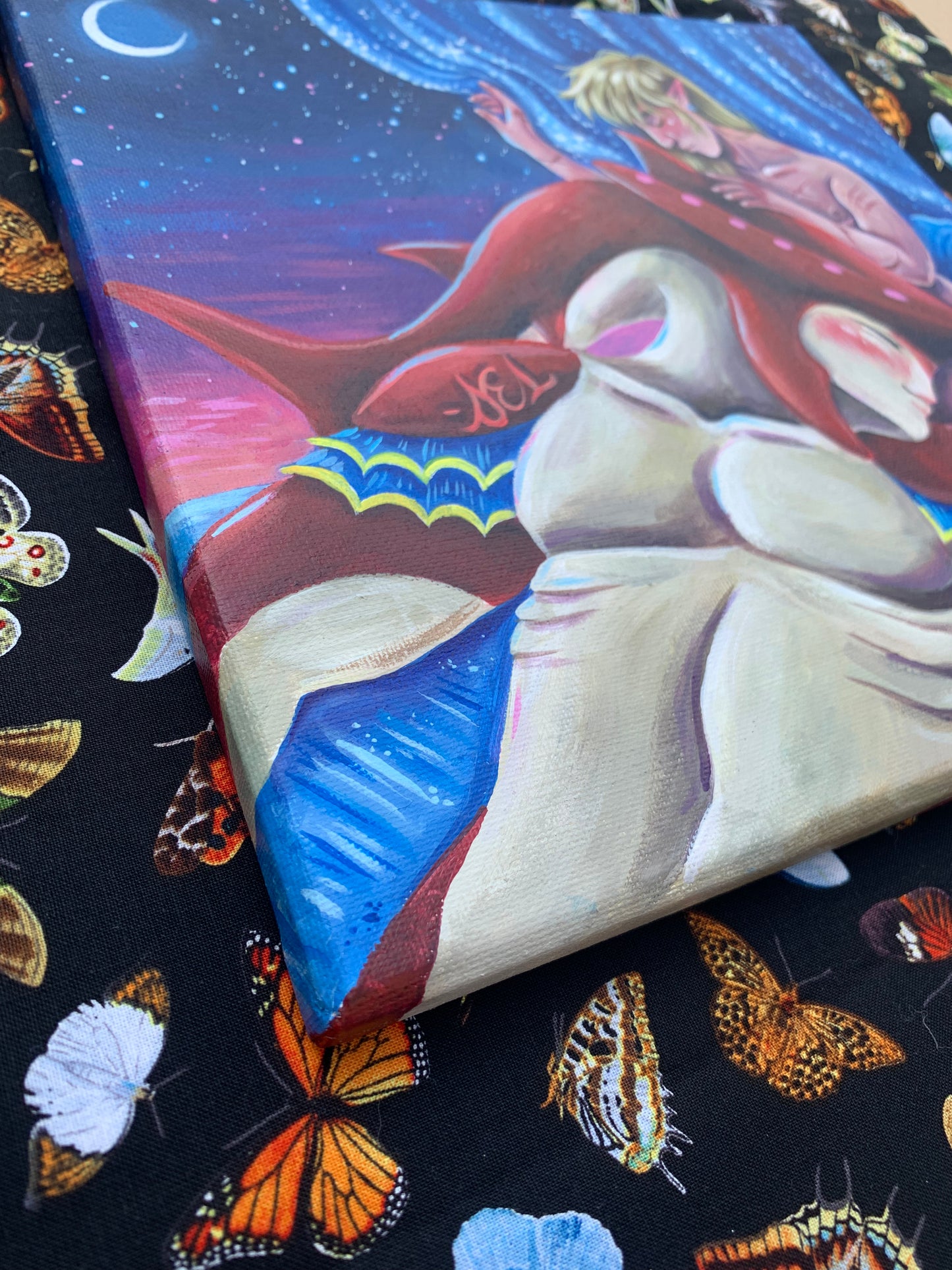 Daybreak ~ Original Legend of Zelda Acrylic Painting
