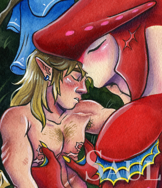 Lily Pond ~ Legend of Zelda Original Painting