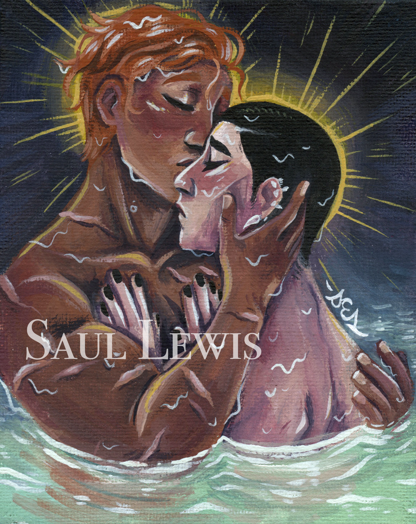 Saltwater ~ The Locked Tomb Original Painting