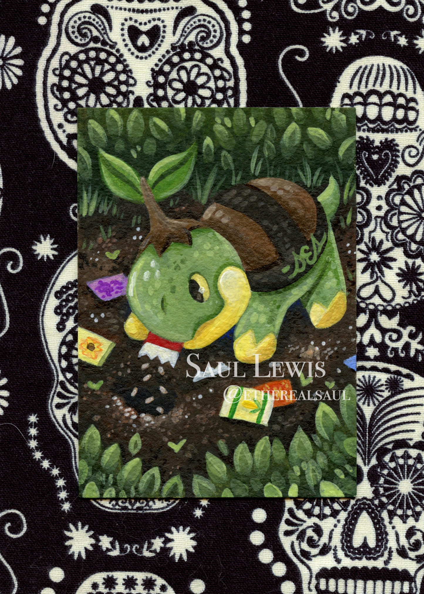 Turtwig ~ Original Pokémon ACEO