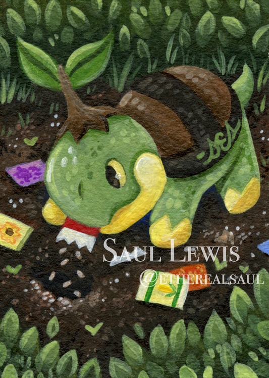 Turtwig ~ Original Pokémon ACEO