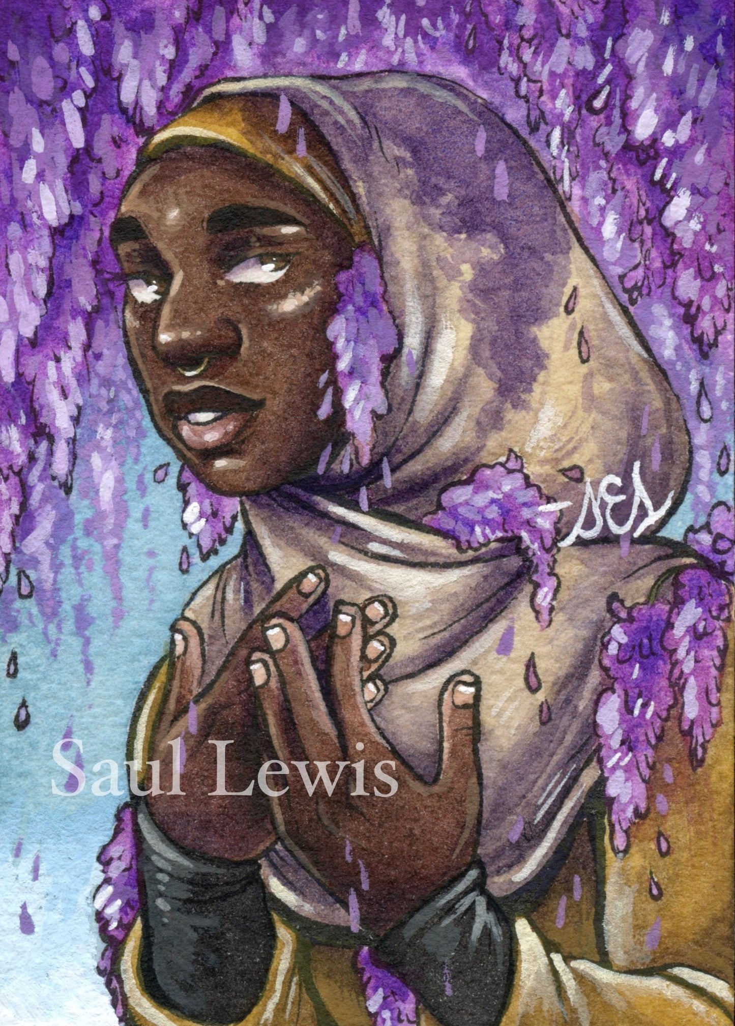 Nephthys - Original Character ACEO