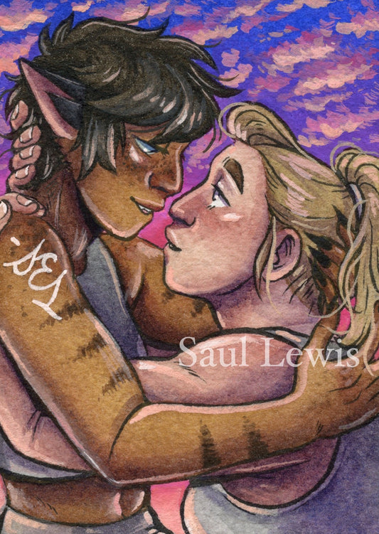 Embrace ~ SPoP Original ACEO