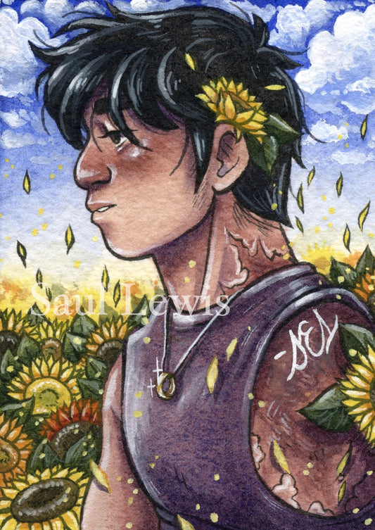 William - Original Character ACEO