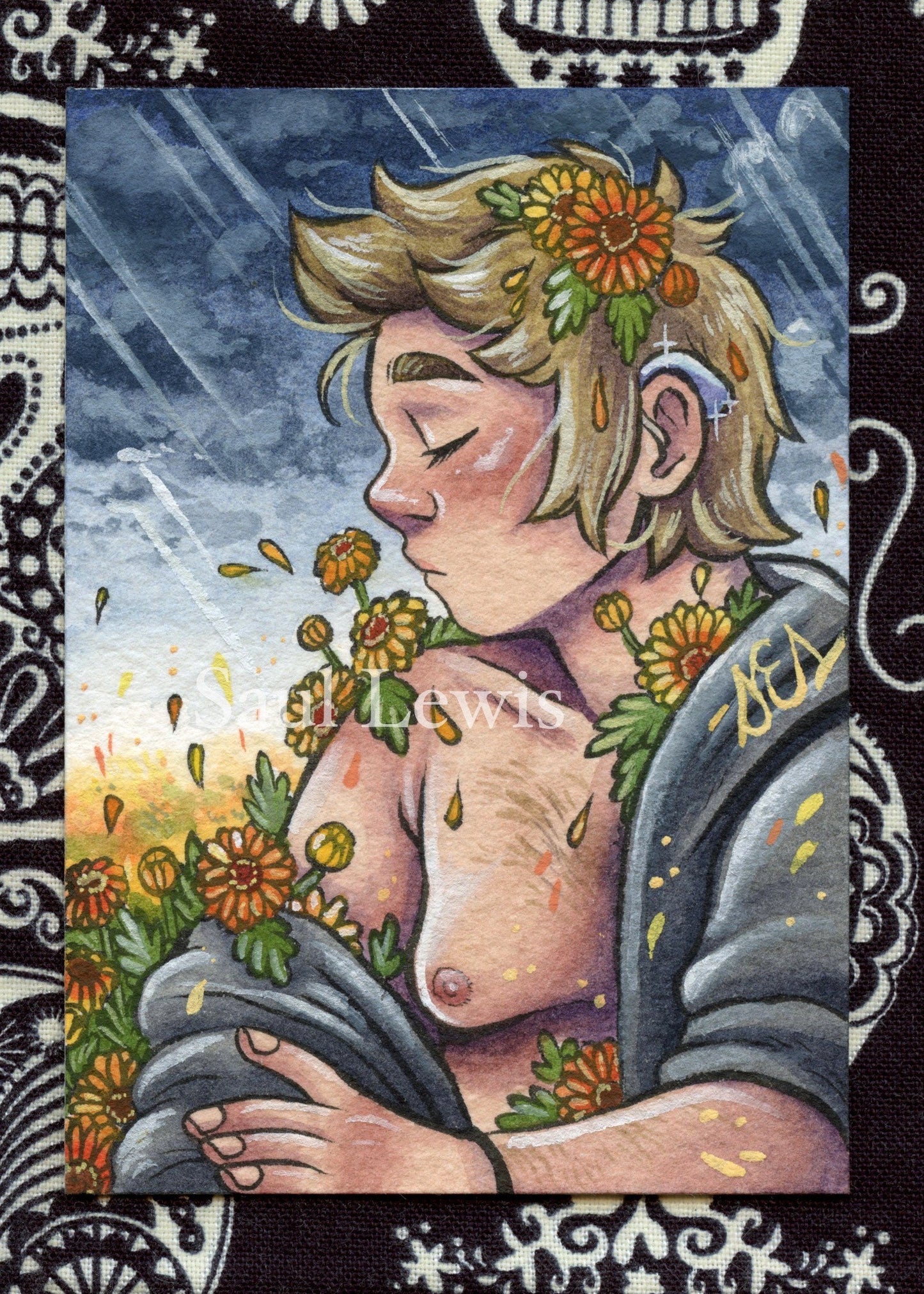 Callum - Original Character ACEO