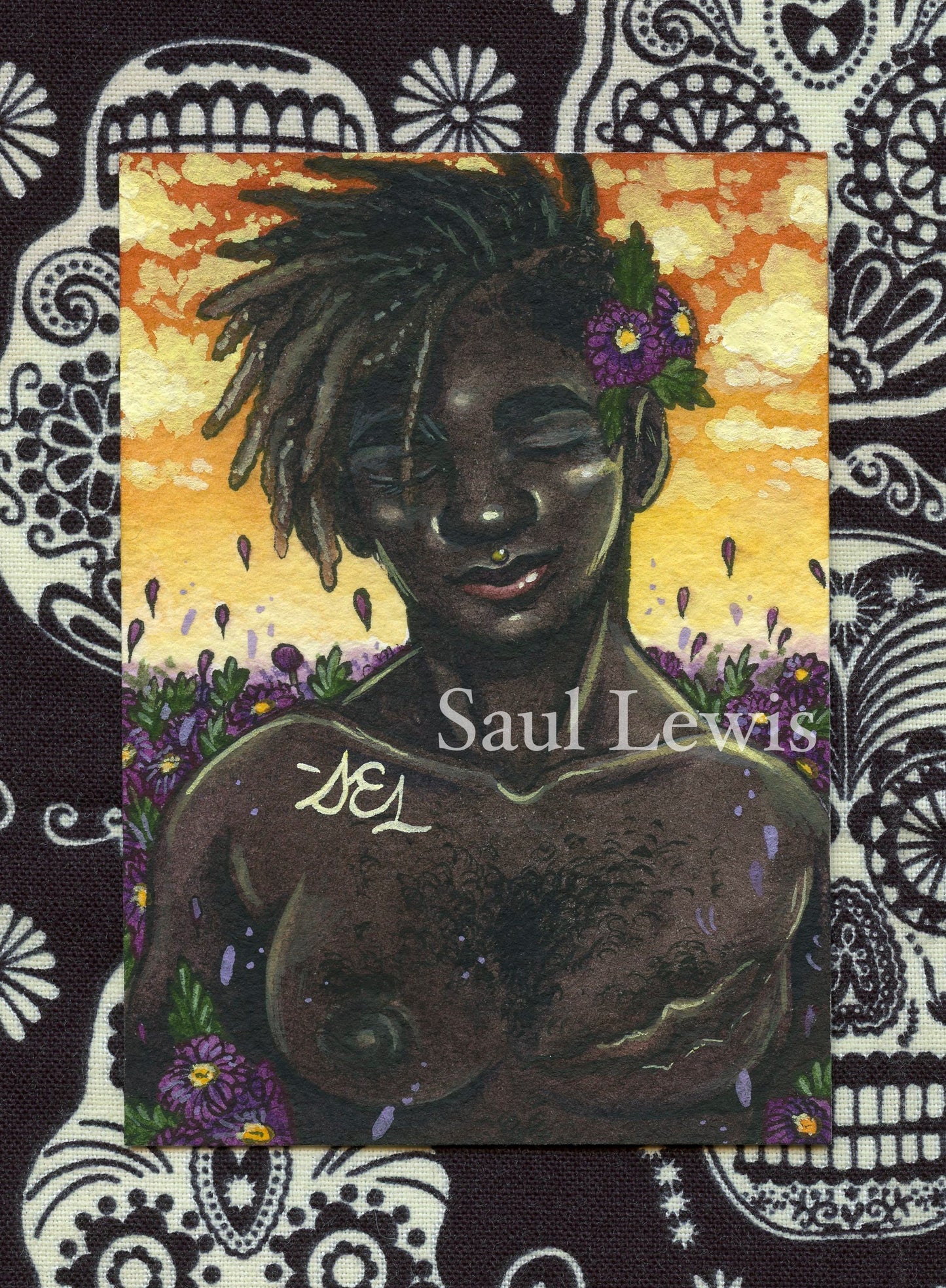 Isaiah - Original Character ACEO