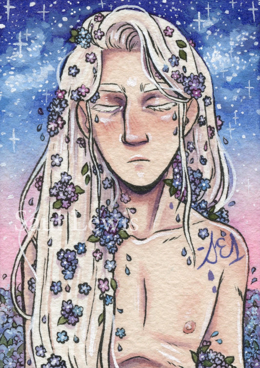 Moure - Original Character ACEO