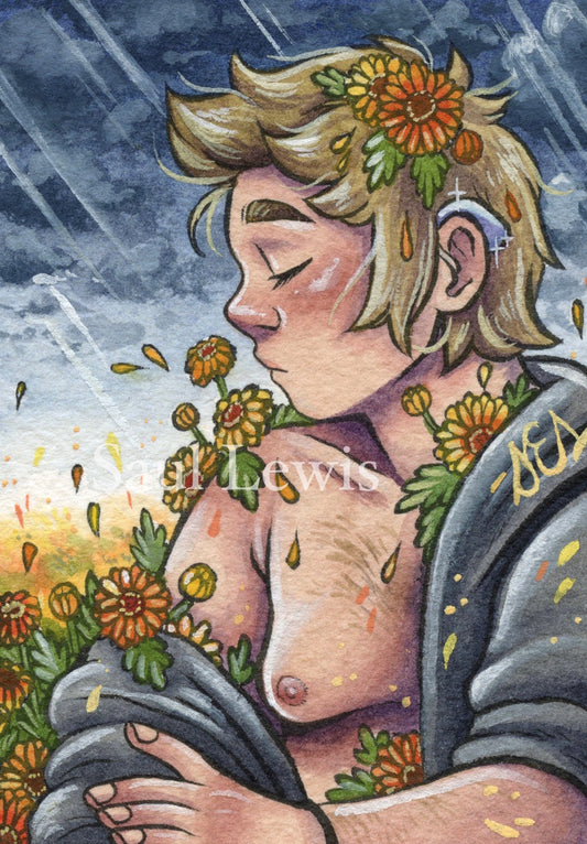 Callum - Original Character ACEO